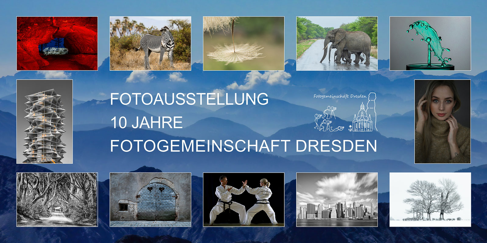Einladung Ausstellung Akademiehotel 2023 - Gestaltung Simone Ruhland